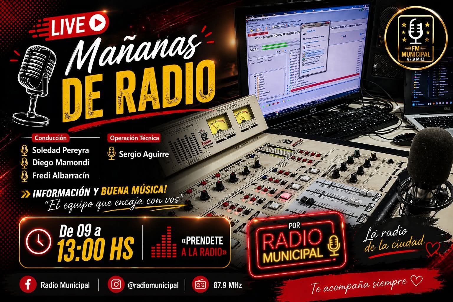 De 9 a 13 “Mañanas de Radio”